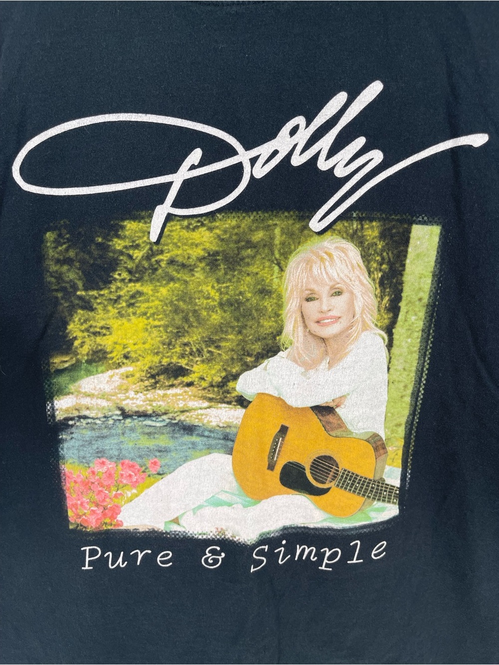 Dolly Parton Pure & Simple Concert Tee  2016 Plus Size XXL Country Western Fame
